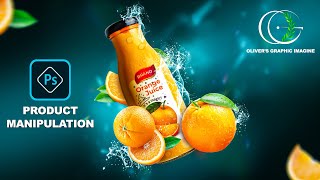 Product Manipulation Advertising Design in Photoshop CC  Olivers Graphic Imagine [upl. by Maddi219]