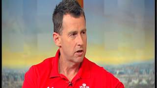 Nigel Owens talks about Brian ODriscoll  Ireland AM [upl. by Enoj]