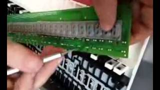 How to strip and repair electronic keyboard key contacts [upl. by Affrica]