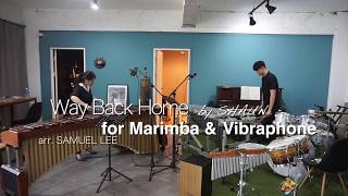 Shaun 숀  Way Back Home  Marimba amp Vibraphone  cover  teaser [upl. by Nomma]