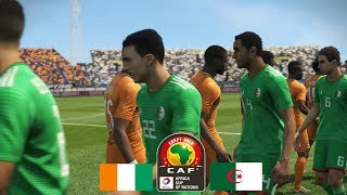 Cote divoire Vs Algerie  Quart de final Match decisive  CAN Egypte sur Pro 2019 [upl. by Matthiew]