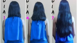 CABELLO LARGO RÁPIDO EN 1 SEMANA 7 DÍAS ♡ [upl. by Pacifa714]