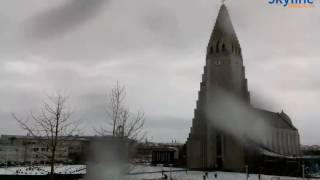 Live Webcam Reykjavík  Time Lapse [upl. by Bellda]