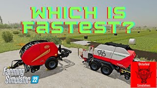 The FASTBALE  Is it faster  FS22 [upl. by Gerhan904]