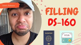 How to Fillup the DS 160 [upl. by Maynord]