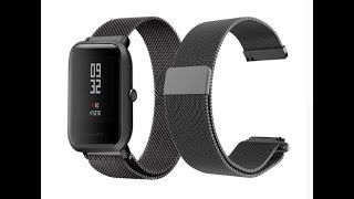 Magnet Milanese Loop Wrist Strap for Smart Watch [upl. by Jarl]