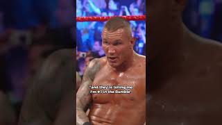 Randy Orton amp CM Punks pss situation wwe wwf royalrumble cmpunk randyorton [upl. by Nednil]