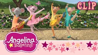 Angelina Ballerina  The Butterfly Jazz Dance [upl. by Mensch]