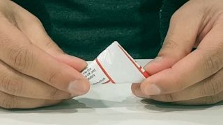 How to fold a Crisp Packet  Chip Bag into a Triangle [upl. by Enaed209]