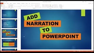 How To Add Narration To Your PowerPoint Presentation [upl. by Locin]