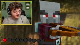 epic pillager jumpscare minecraft 4 [upl. by Cormier]