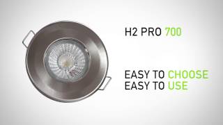 The H2 Pro 700 downlight from Collingwood Lighting [upl. by Agni981]