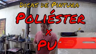 Dicas de Pintura Automotiva Identificando se o seu carro é PU ou Poliéster [upl. by Rudyard]