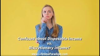 Disposable vs Discretionary Income [upl. by Pittman513]