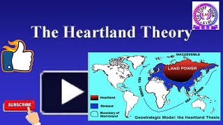 Heartland Theory British geographer  Mackinder [upl. by Dedrick701]