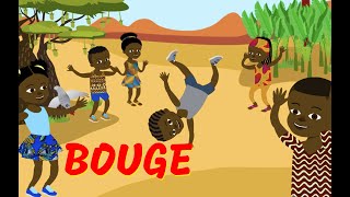 Bouge  comptinejeu africaine pour enfant avec paroles [upl. by Kcorb]