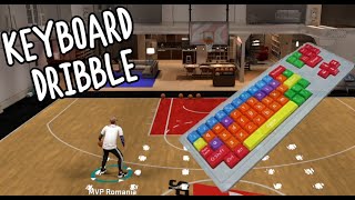 Dribble Moves with keyboard Tutorial NBA 2k [upl. by Houlberg]