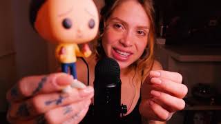 ASMR  Mostrando meus Funkos Nerd e Sussurro [upl. by Anatnas]