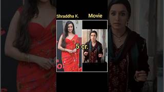 Street 2 movie cast fees ❤️❤️💥💥shorts virulshorts stree2 shraddhakapoor trendingbollywood [upl. by Kehoe407]