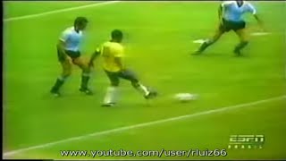 Gol Rivelino  Narração inglesa  Seleção brasileira  1970 [upl. by Heiney]