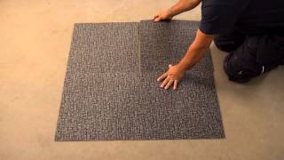 Forbo Flotex Tile Installation Video [upl. by Zoellick]