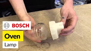 Bosch Threaded Glass Oven Lamp Lens [upl. by Aleahc499]