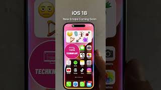 Best New Emojis in iOS 18 apple iphone ios youtubeshorts [upl. by Sivahc]