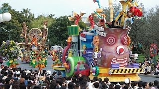 【19832013】東京ディズニーランド デイ・パレードの歴史 Tokyo Disneyland [upl. by Amein]