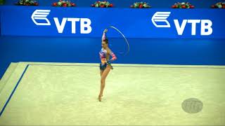 HALKINA Katsiaryna BLR  2017 Rythmic World Pesaro ITA  Qualifications Hoop [upl. by Adneral882]