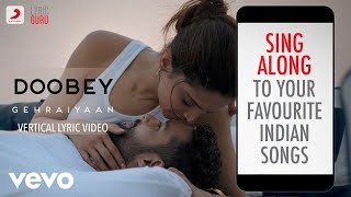 Doobey  Official Lyric Video  Gehraiyaan  Deepika Padukone  Lothika OAFF [upl. by Valenza]