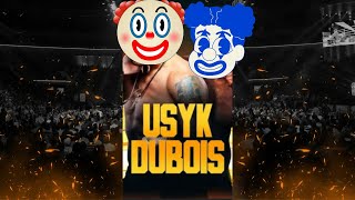 WM Kampf Usyk vs Dubois  Dubioser Tiefschlag von Dubois [upl. by Zaneta]