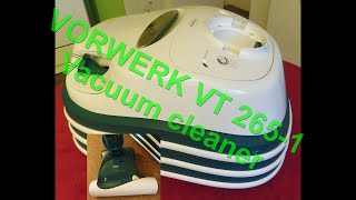 Functional check of VORWERK VT 2651 Vacuum cleaner [upl. by Hortensa]