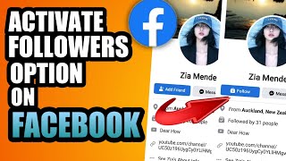 HOW TO ACTIVATE FOLLOWERS OPTION ON FACEBOOK  FOLLOWERS PROFILE SETTING [upl. by Lertnahs111]