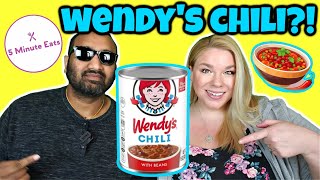 Wendys Canned Chili With Beans Review [upl. by Onailimixam]