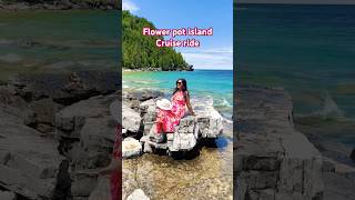 Flower pot island cruise ride  Tobermory trip from Toronto  shorts trending youtubeshorts [upl. by Wolfson]