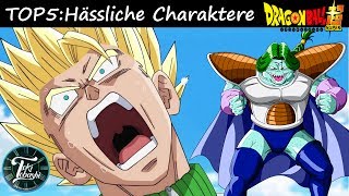 Top 5 Hässlichste Charaktere  Dragonball Super [upl. by Aleacin]