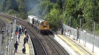 Newly opened Ashley Down Station Four Class 20s a Class 56 and a few DMUs 27 amp 28 September 2024 [upl. by Cheshire720]