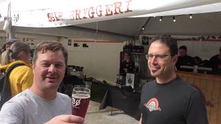 Ægir Bryggeri Breck II Barrel Aged BarleyWine With Ægir Evan Lewis  Bergen Ølfestival 2018 [upl. by Genisia]