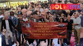 İZMİT FİLİSTİN YÜRÜYÜŞÜ  KOCAELİ EMEK VE DEMOKRASİ KÖPRÜSÜ [upl. by Power17]