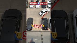 how to reverse park  car parking  🅿️reverseparking cardriving parking körkort shorts [upl. by Petulah]