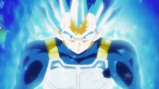 Vegeta goes Super Saiyan Blue Evolution for the first time English Subs [upl. by Harahs]