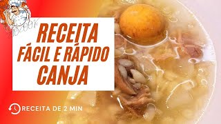 Receita CANJA receita fácil rápida e saborosa [upl. by Oiramed]