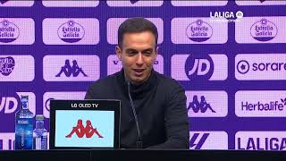 Rueda de prensa Real Valladolid CF vs CD Leganés [upl. by Knoll]