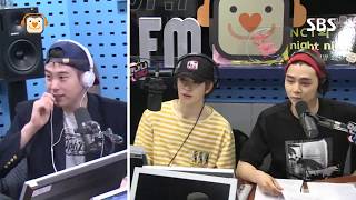 피오 블락비  딱딱하지 않고 인간적인 MC SBS NCT의 night night 나잇나잇 [upl. by Fionnula]