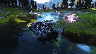 5 Marines using Heatwaves in a Razorback on Legendary [upl. by Berny]