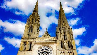 A Walk Around the Cathedral At Chartres France [upl. by Anaiq]