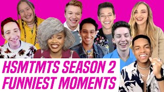 HSMTMTS Season 2 Cast Talks Funniest Moments on Set [upl. by Esiuqram]