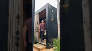 Inside a 240 sq ft PREFAB HOME hometour modularhome tinyhouse [upl. by Marler552]