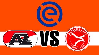 AZ Alkmaar 41 Almere City en vivo Eredivisie 202324 Jornada 15 [upl. by Brouwer]