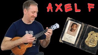 Axel F Beverly Hills Cop Theme  Ukulele Tutorial [upl. by Ecinna]